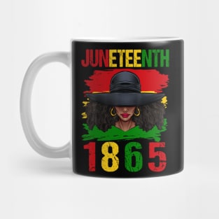 Juneteenth Shirt Juneteenth Is My Independence Day 1865 Mug